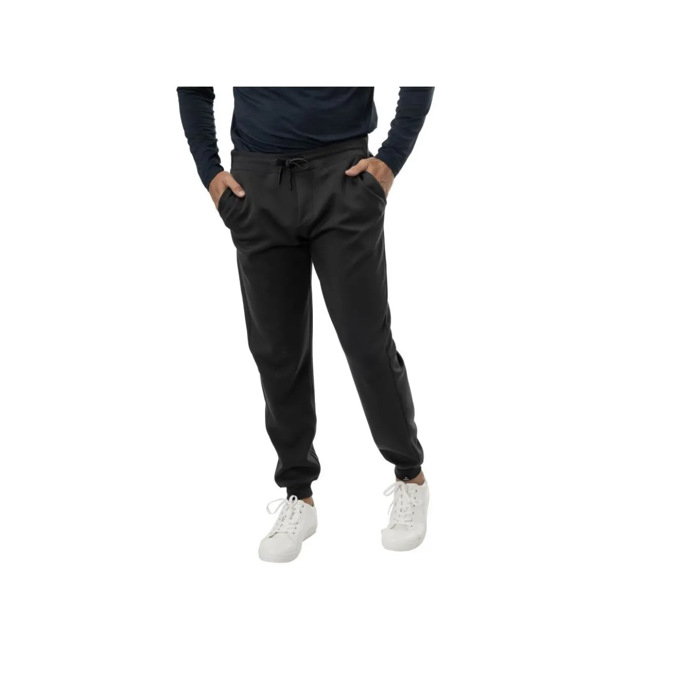 Bauer Byxa FLC Core Knit Jogger Sr Grey