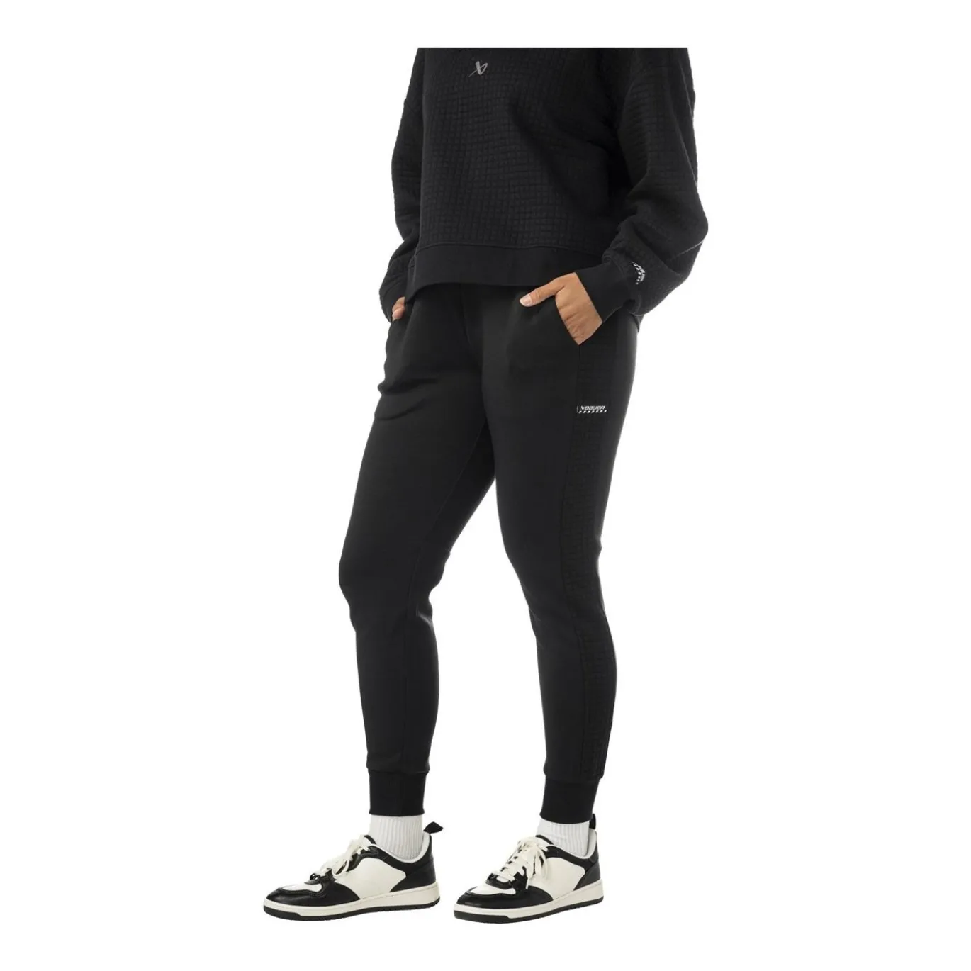 Bauer Byxa Quilted Fleece Womens Black