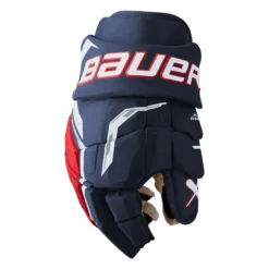 Bauer Hockeyhandskar Supreme F50 Pro Sr Navy/Red/White