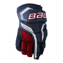 Bauer Hockeyhandskar Supreme F40 Sr Navy/Red