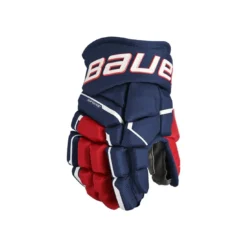Bauer Hockeyhandskar Supreme Mach Sr Navy/Red/White