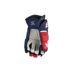 Bauer Hockeyhandskar Supreme Mach Sr Navy/Red/White