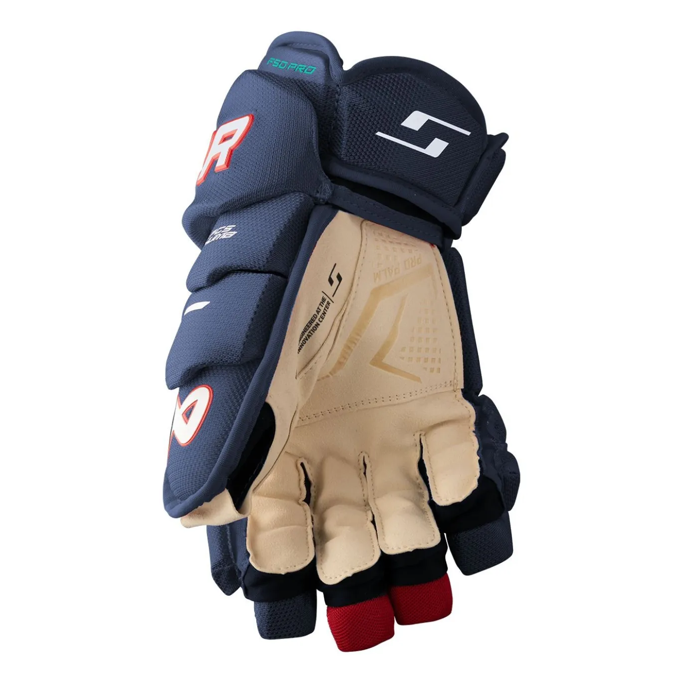 Bauer Hockeyhandskar Supreme F50 Pro Jr Navy/Red