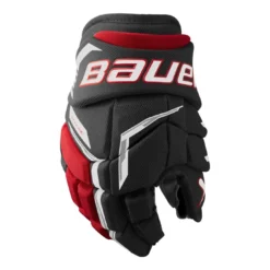 Bauer Hockeyhandskar Supreme Fuse Jr Black/Red