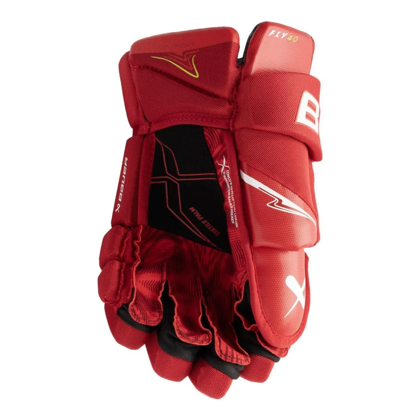 Bauer Hockeyhandskar Vapor Fly40 Int Red