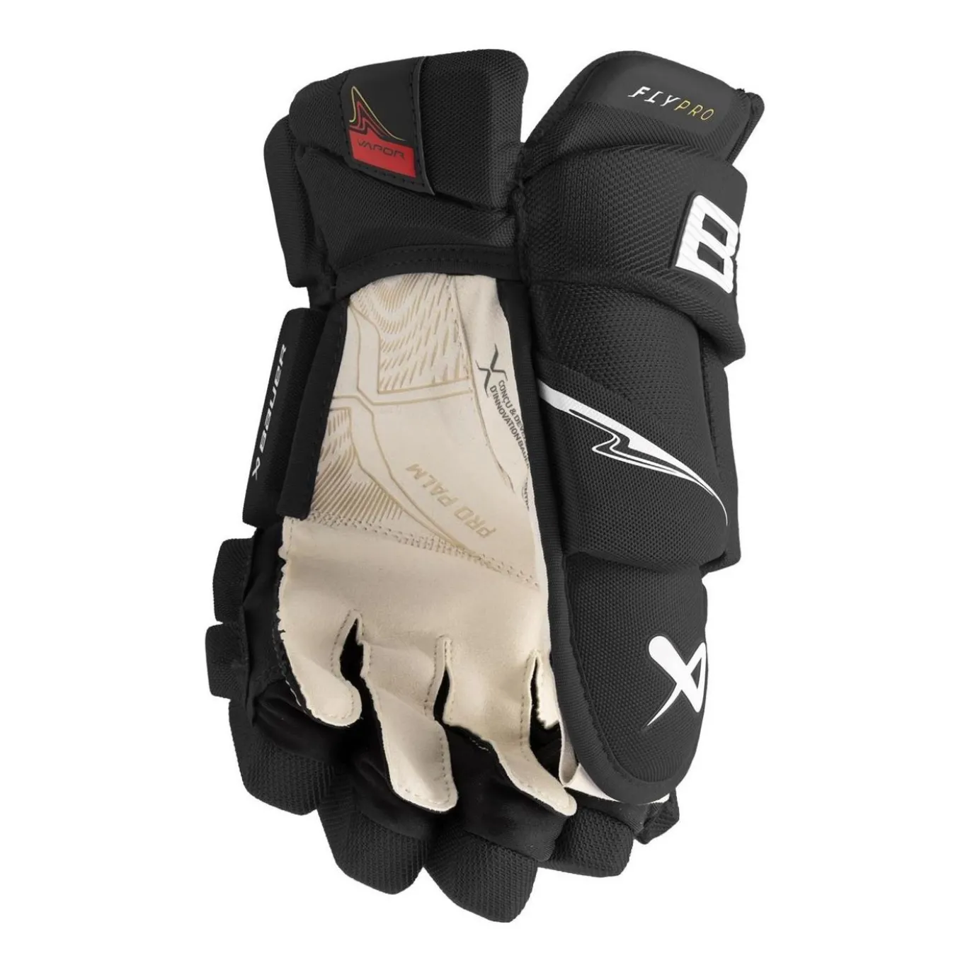 Bauer Hockeyhandskar Vapor Flypro Int Black/White