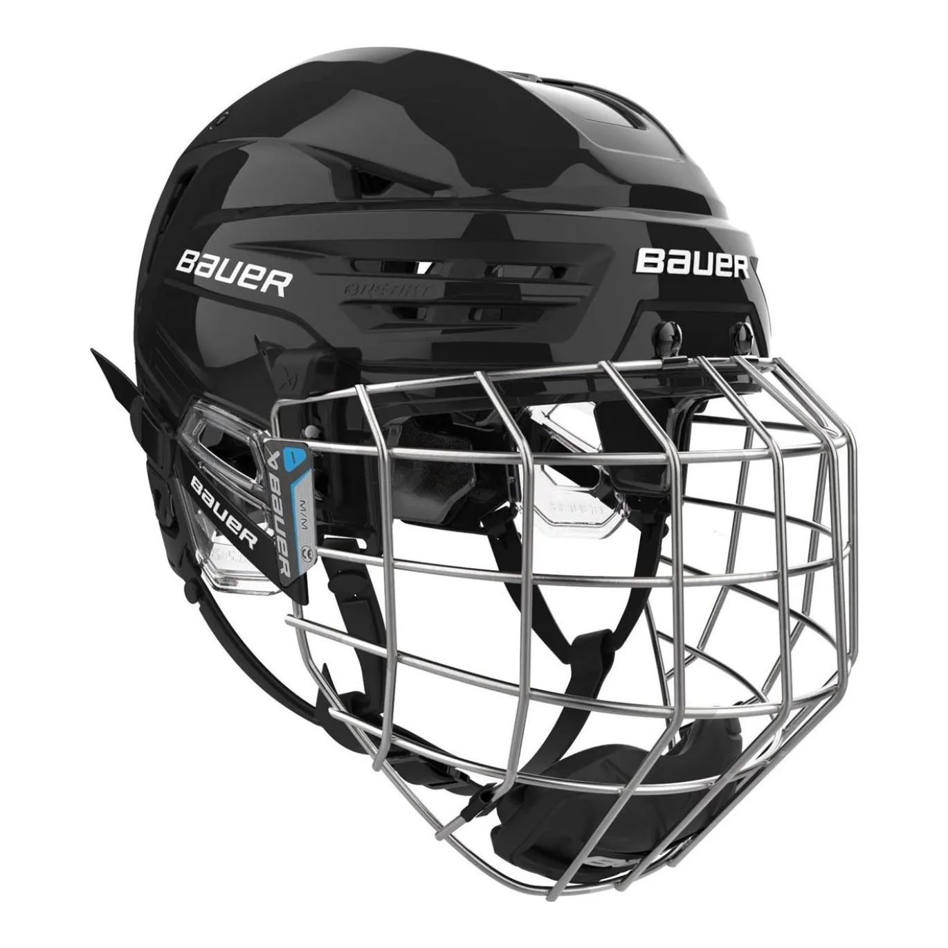 Bauer Hockeyhjälm Re-Akt 90 Combo Black