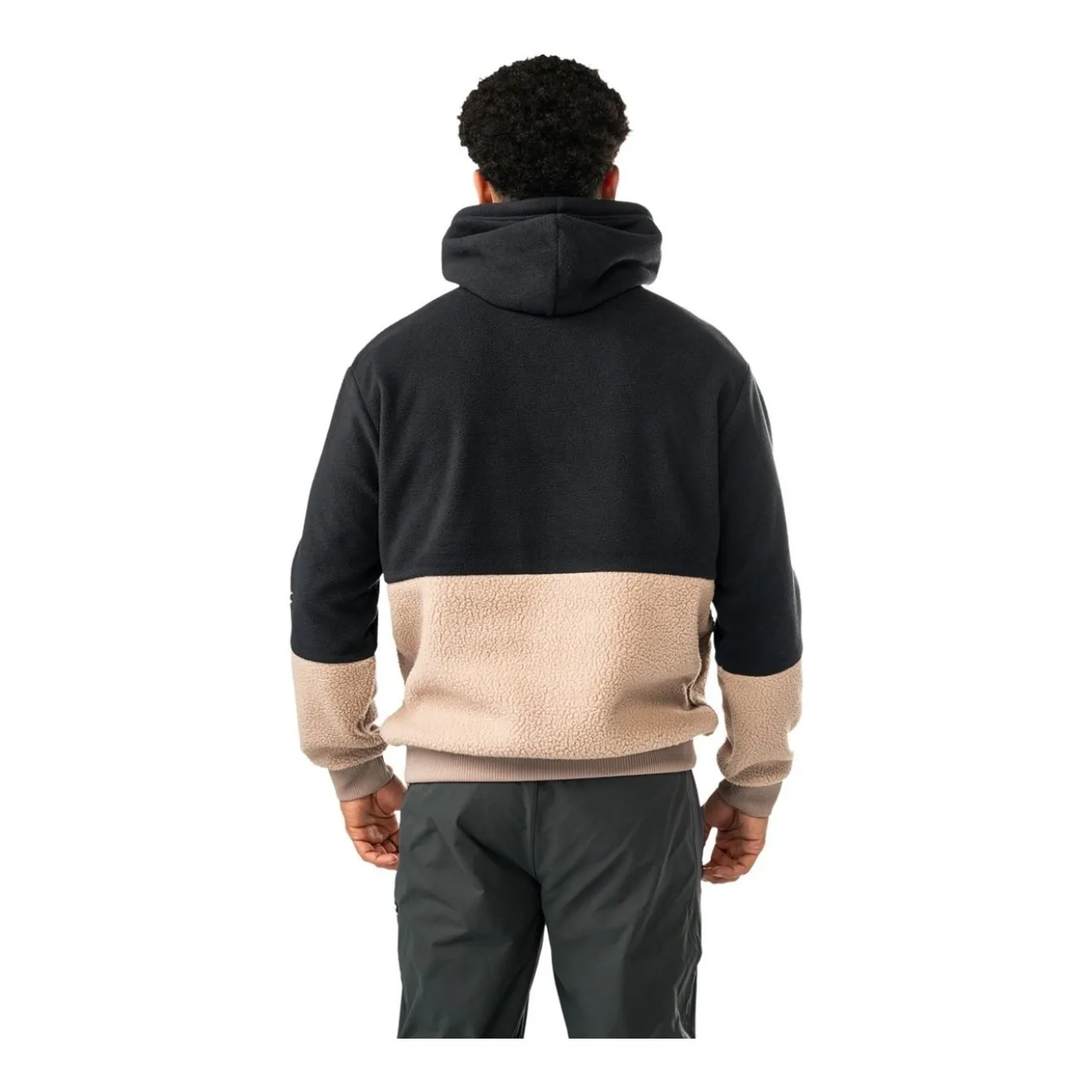 Bauer Hoodie Polar Fleece Sr Black/Taupe