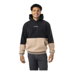 Bauer Hoodie Polar Fleece Sr Black/Taupe
