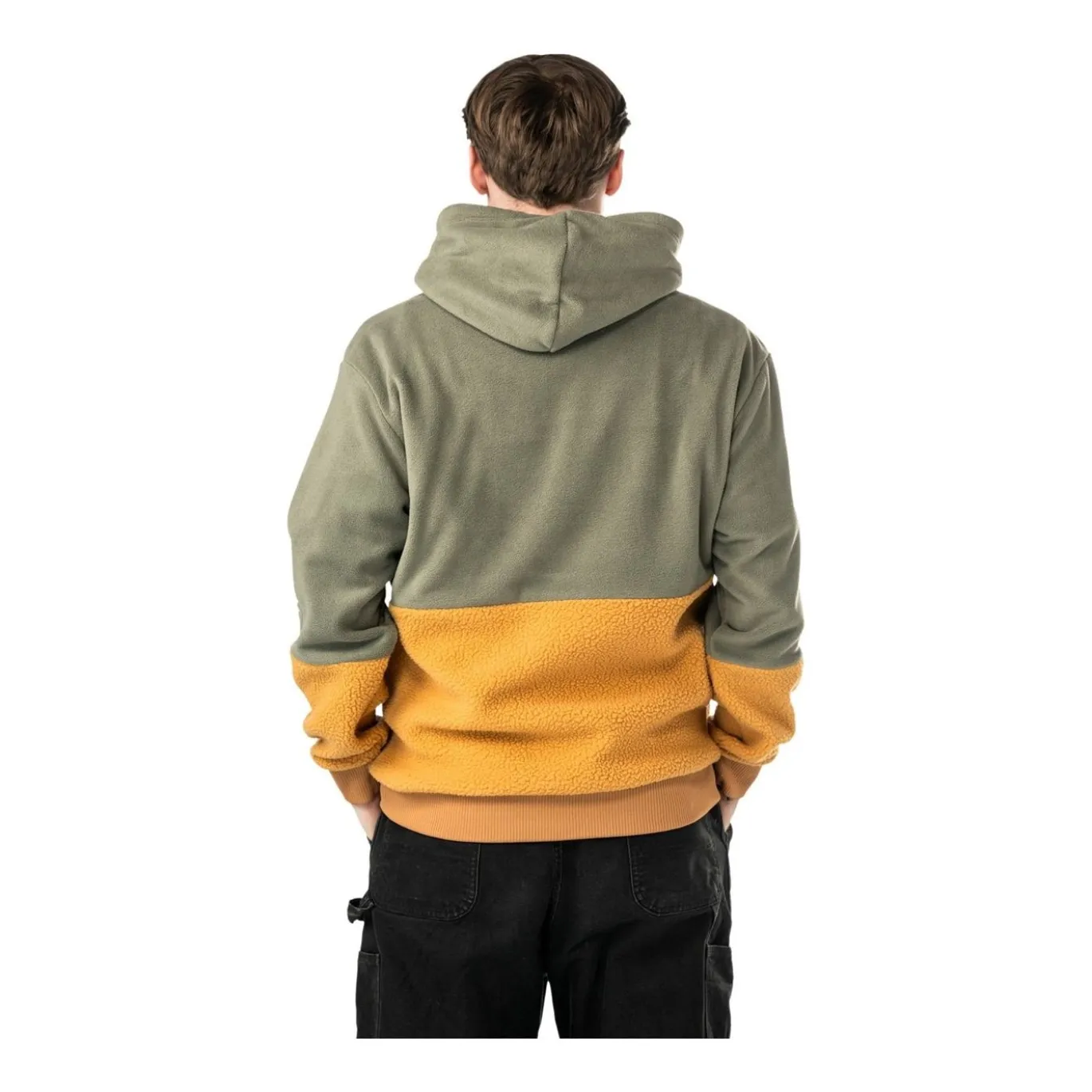 Bauer Hoodie Polar Fleece Sr Basil/Caramel