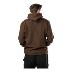 Bauer Hoodie Quilted Sr Brown