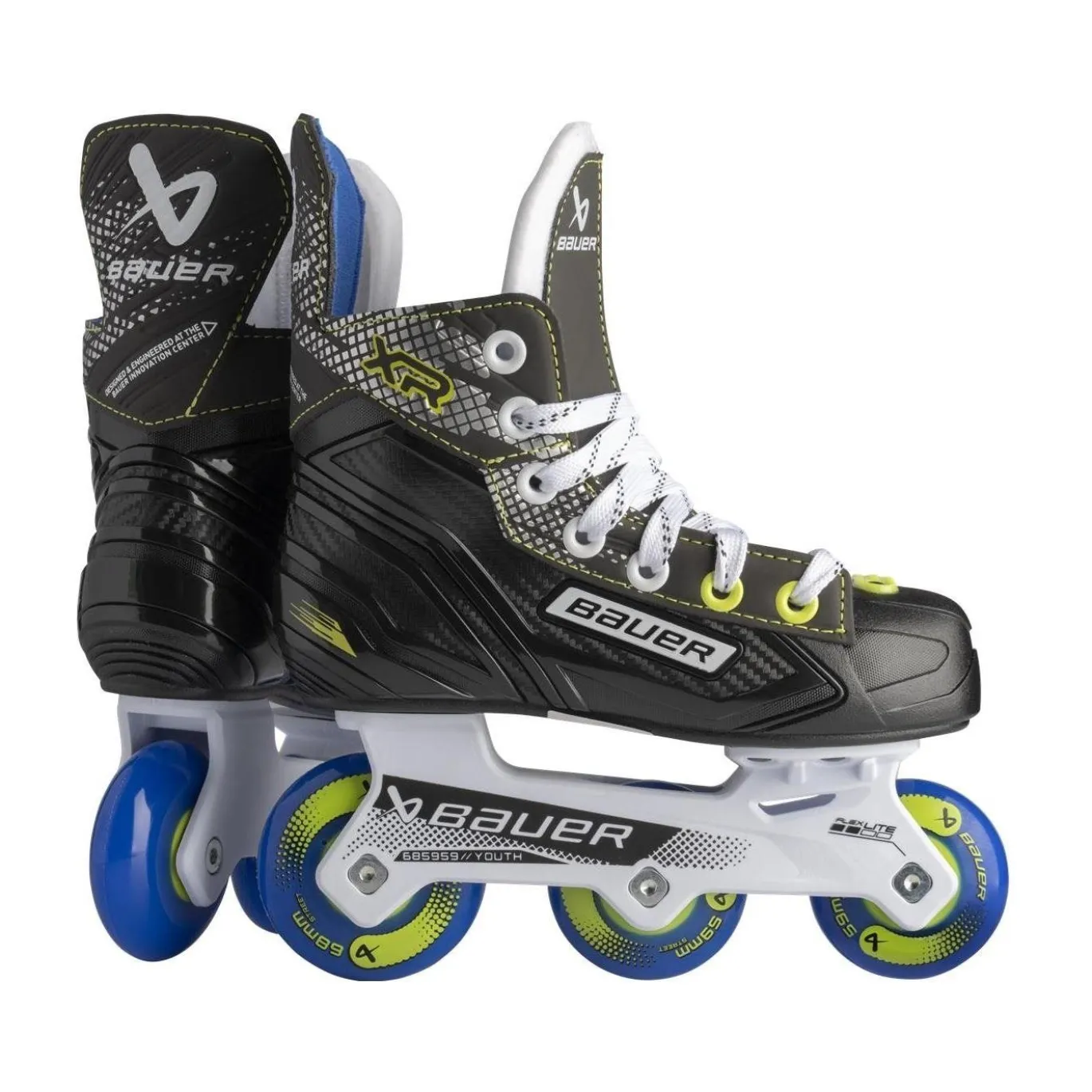 Bauer Inlines RH XLP Adjustable Yth. - 7-10 R