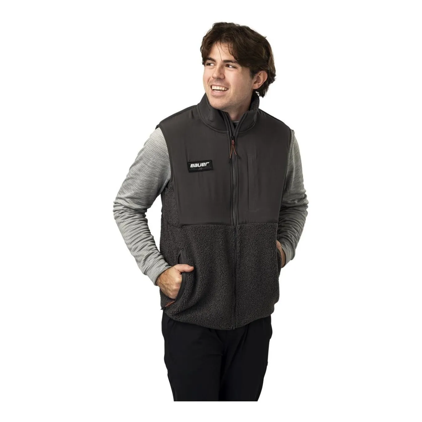 Bauer Jacka Sherpa Vest Sr