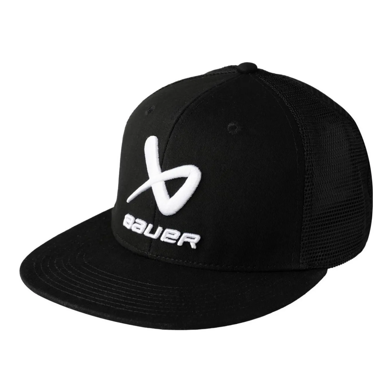 Bauer Keps Core Flat Brim Yth Black