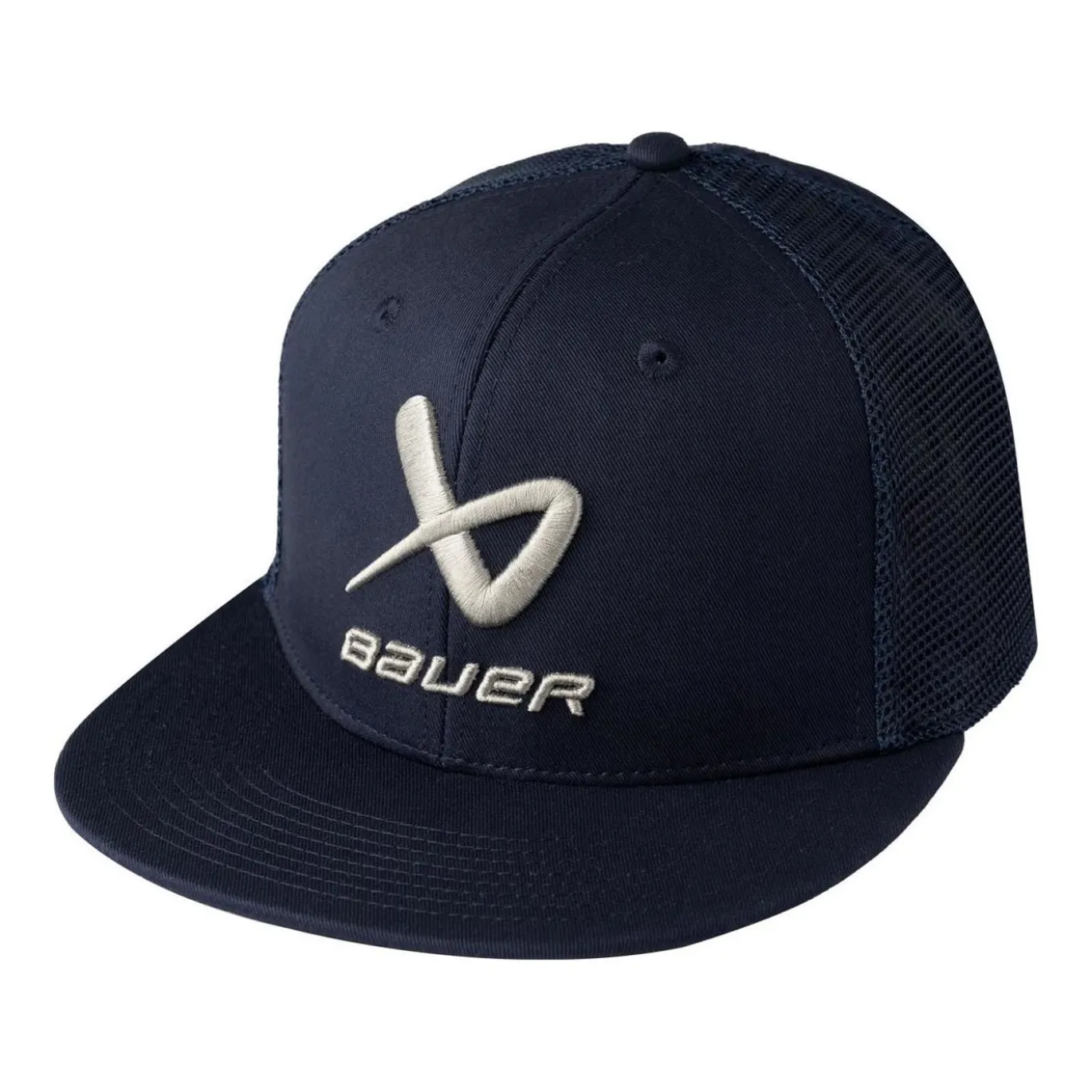Bauer Keps Core Flat Brim Yth Navy