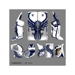 Bauer Målvaktsbenskydd Custom Supreme Shadow Sr - Digital Print