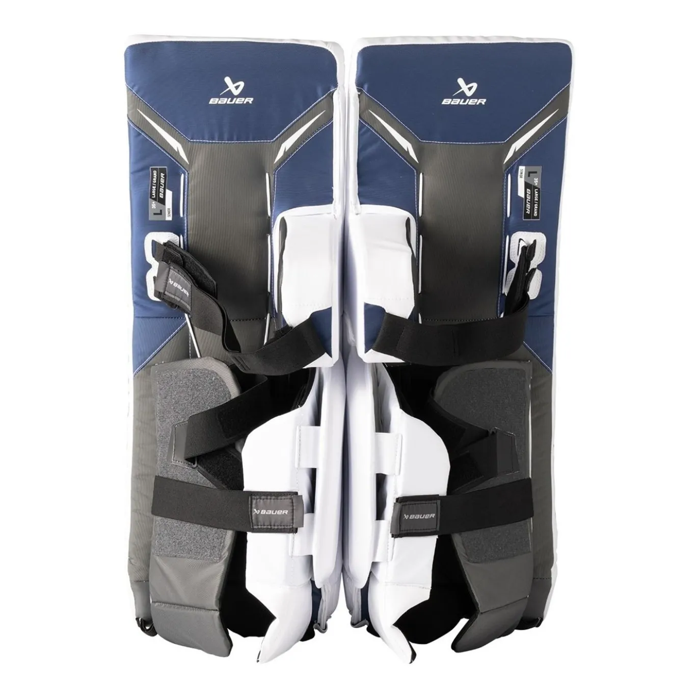 Bauer Målvaktsbenskydd GSX Jr White/Blue