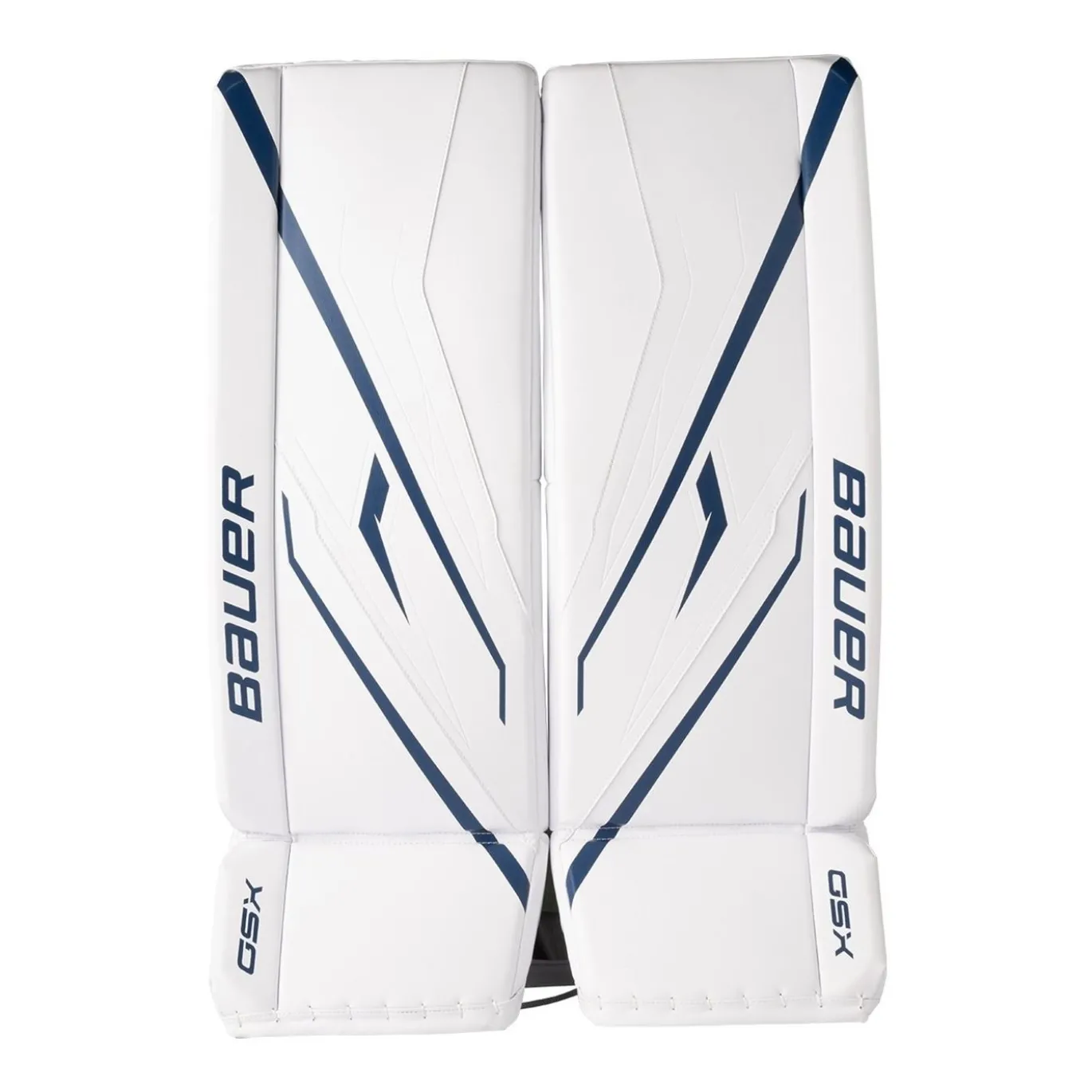 Bauer Målvaktsbenskydd GSX Jr White/Blue
