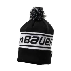 Bauer Mössa Team Ribbed Pom Sr Black