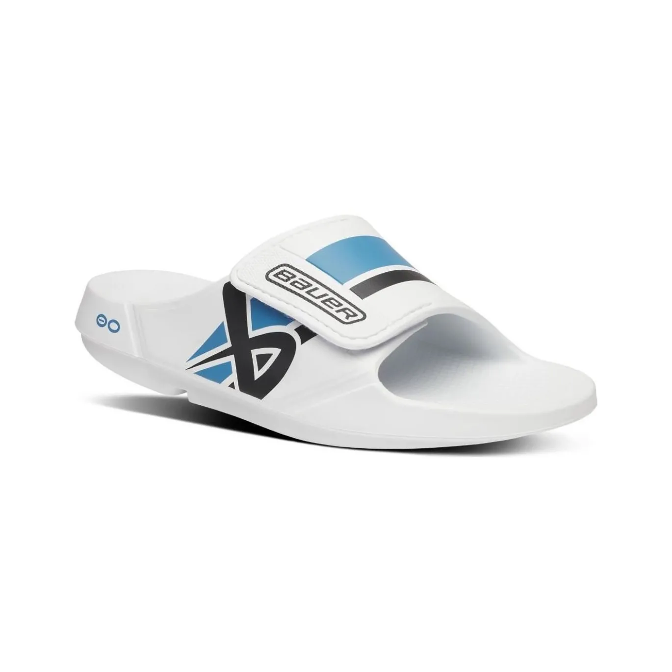 Bauer Tofflor OOFOS Slide Sport Flex White/Blue