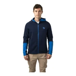 Bauer Tröja FLC Colorblock Fullzip Sr Navy