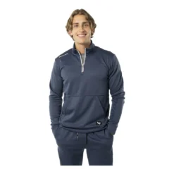 Bauer Tröja Team Fleece 1/2 Zip Yth Navy