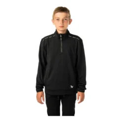 Bauer Tröja Team Fleece 1/2 Zip Yth Black