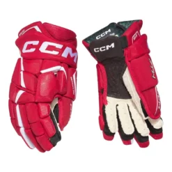 CCM Hockeyhandskar Jetspeed FTW Sr Red/White