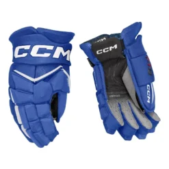 CCM Hockeyhandskar Jetspeed FT8 Sr Royal/White