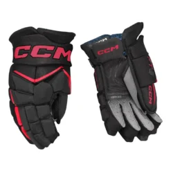 CCM Hockeyhandskar Jetspeed FT8 Jr Black/Red