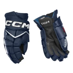 CCM Hockeyhandskar Jetspeed FT8 Pro Jr Navy/White