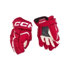 CCM Hockeyhandskar Jetspeed 680 Jr Red/White