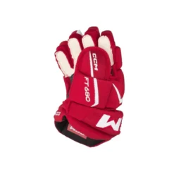 CCM Hockeyhandskar Jetspeed 680 Jr Red/White