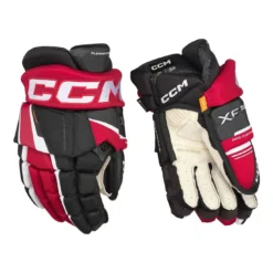 CCM Hockeyhandskar Tacks XF Pro Sr Black/Red/White