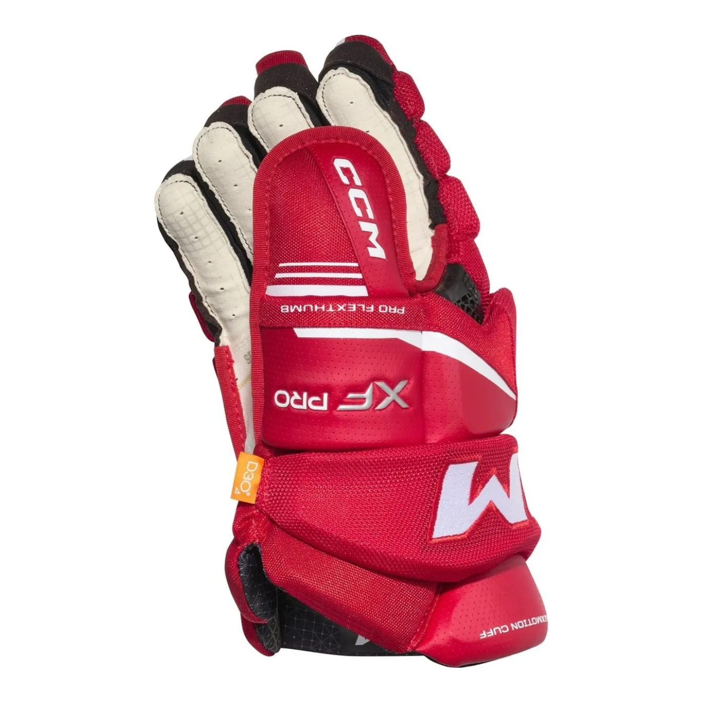 CCM Hockeyhandskar Tacks XF Pro Sr Red/White