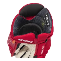 CCM Hockeyhandskar Tacks XF Pro Sr Red/White