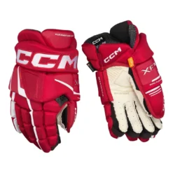 CCM Hockeyhandskar Tacks XF Pro Sr Red/White