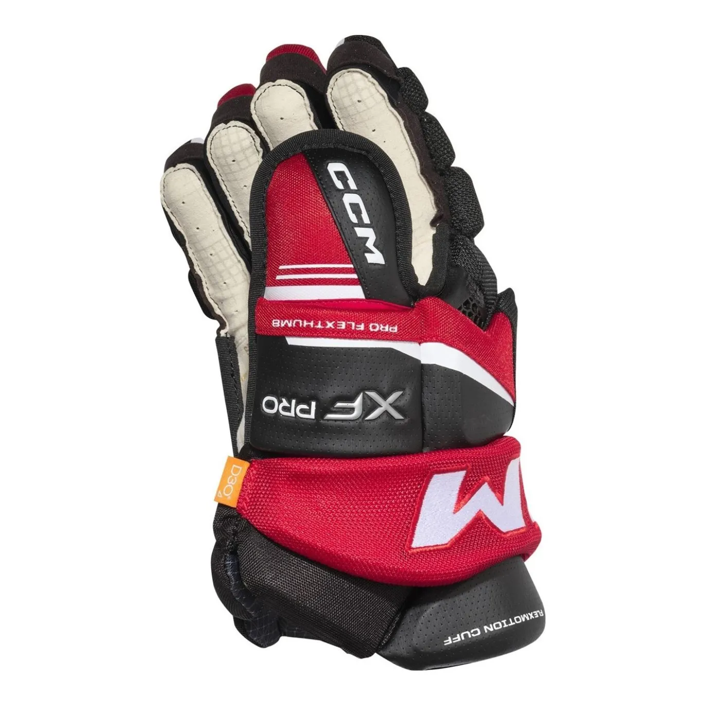 CCM Hockeyhandskar Tacks XF Pro Jr Black/Red/White