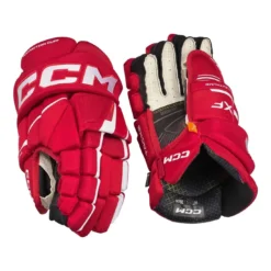 CCM Hockeyhandskar Tacks XF Sr Red/White