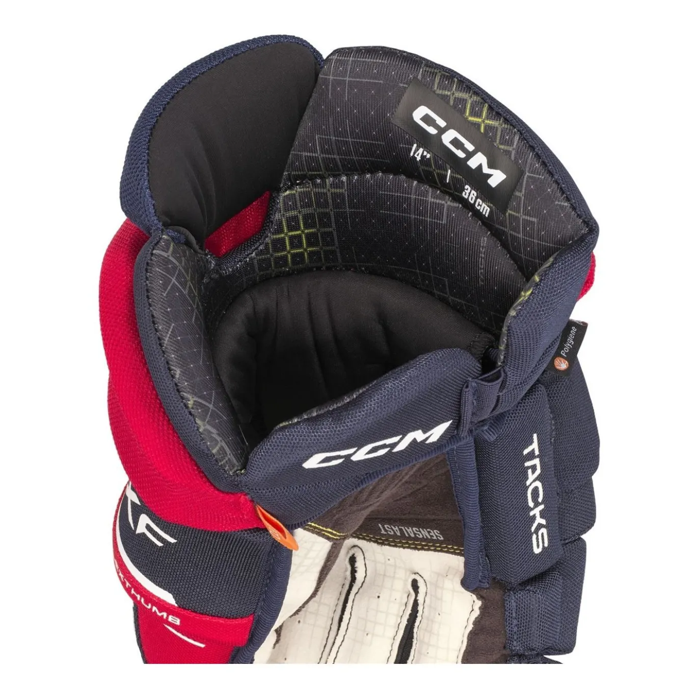 CCM Hockeyhandskar Tacks XF Sr Navy/Red/White