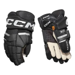 CCM Hockeyhandskar Tacks XR Jr Black/White
