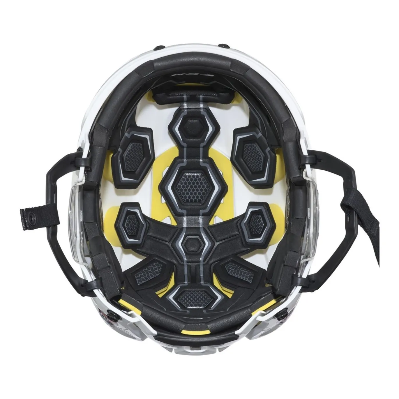 CCM Hockeyhjälm 310 Combo Jr White