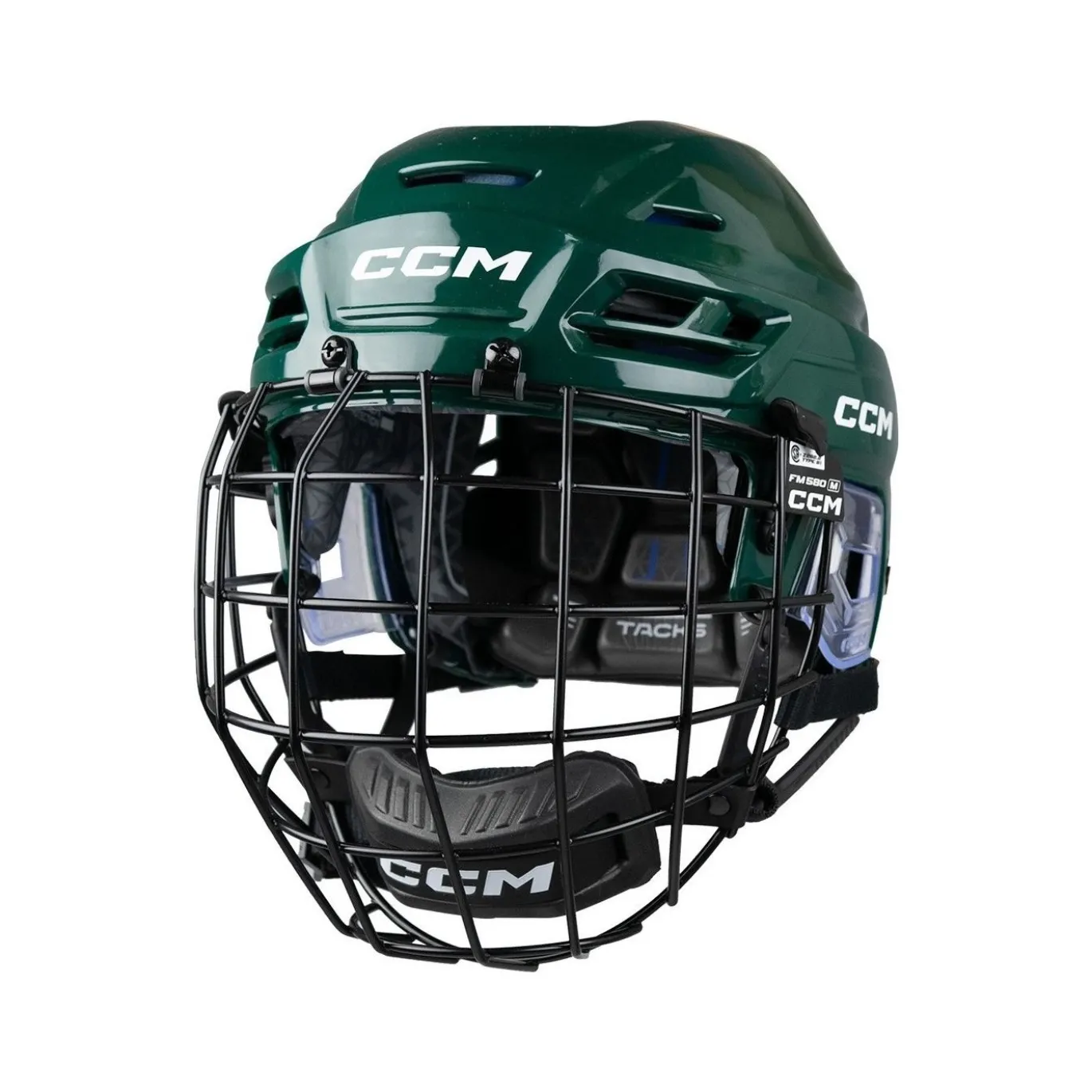 CCM Hockeyhjälm 310 Combo Sr Dark Green