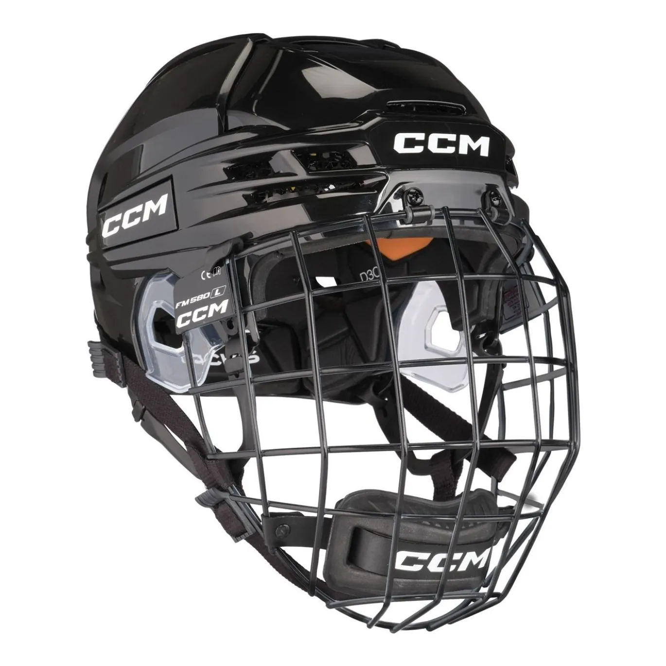 CCM Hockeyhjälm Tacks 720 Combo Black