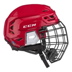 CCM Hockeyhjälm Tacks 210 Combo Röd