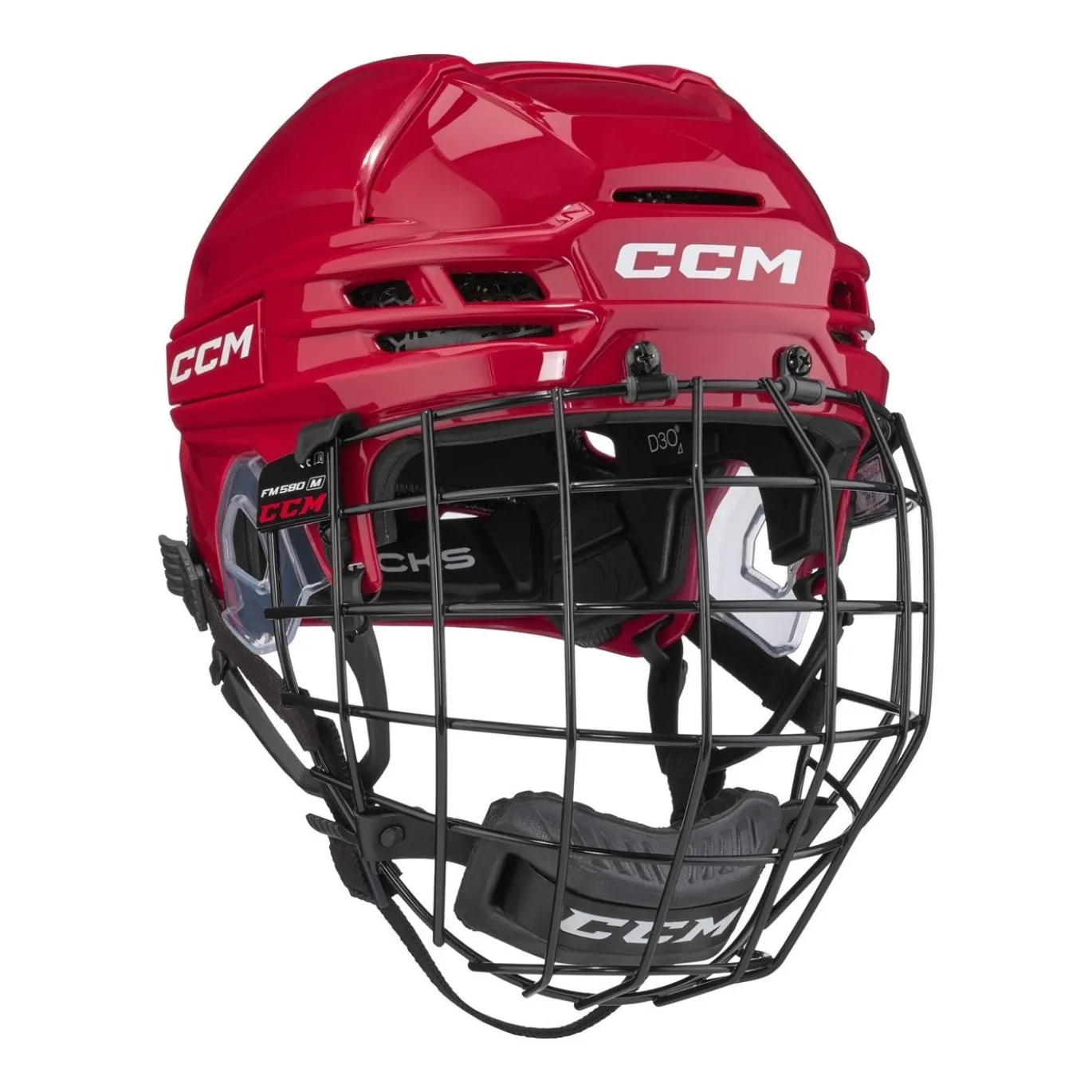 CCM Hockeyhjälm Tacks 720 Combo Red