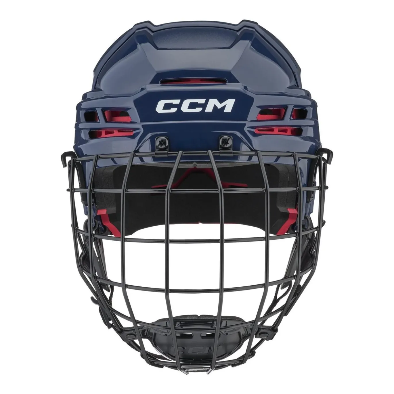 CCM Hockeyhjälm Tacks 70 Combo Sr Navy