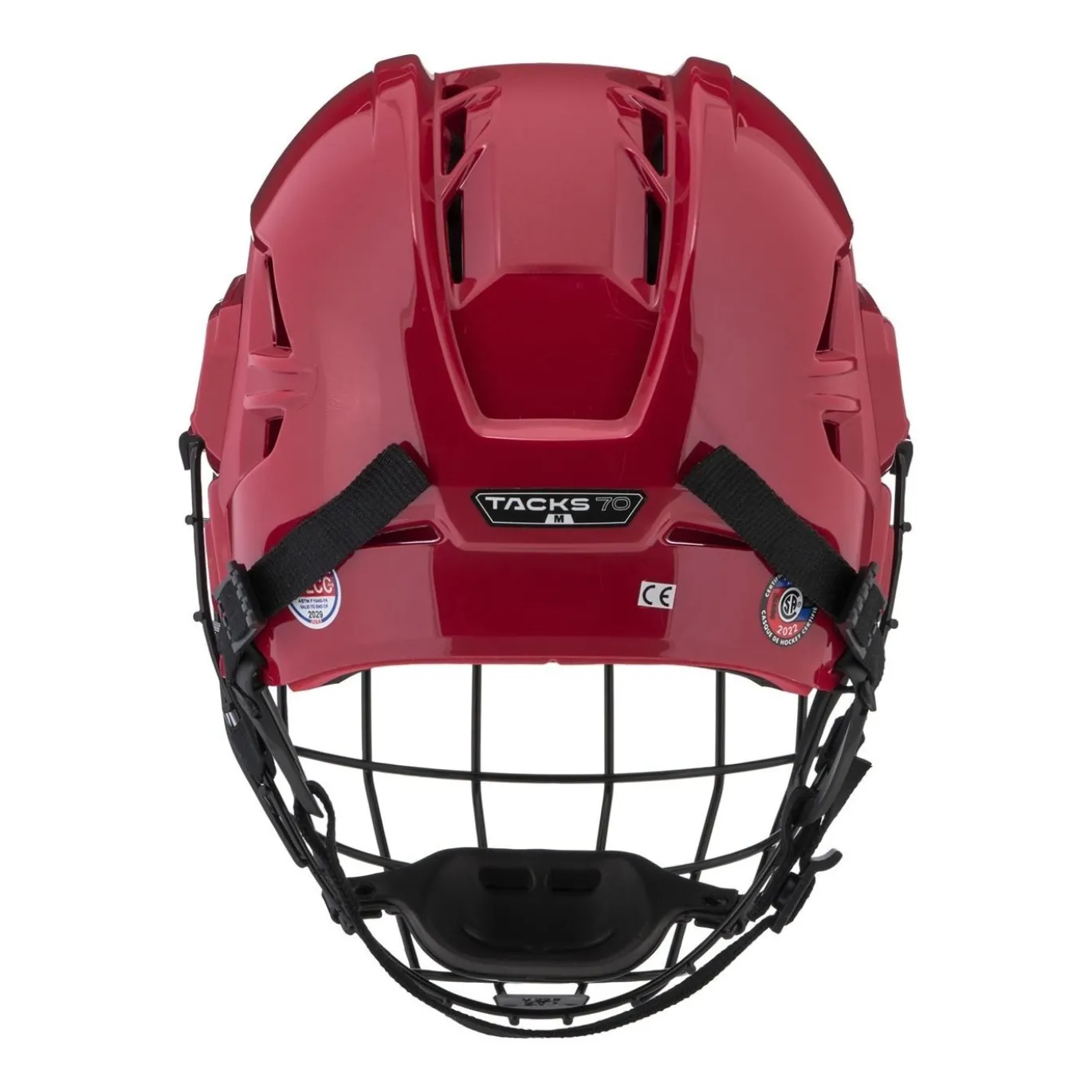 CCM Hockeyhjälm Tacks 70 Combo Sr Red