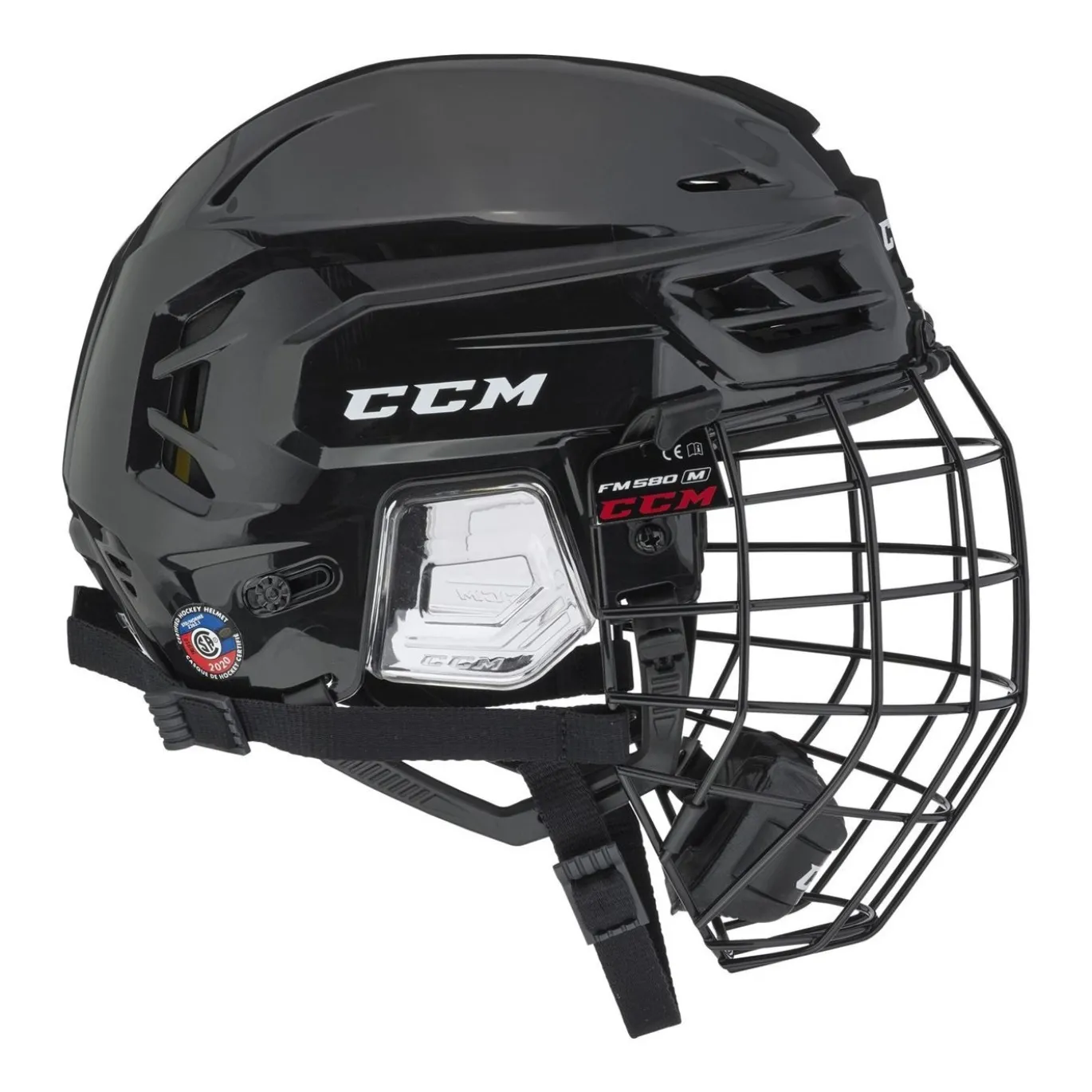 CCM Hockeyhjälm Tacks 210 Combo Svart