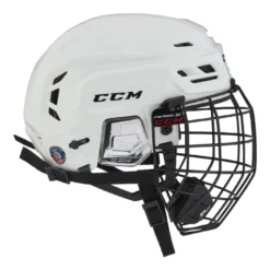 CCM Hockeyhjälm Tacks 210 Combo Vit